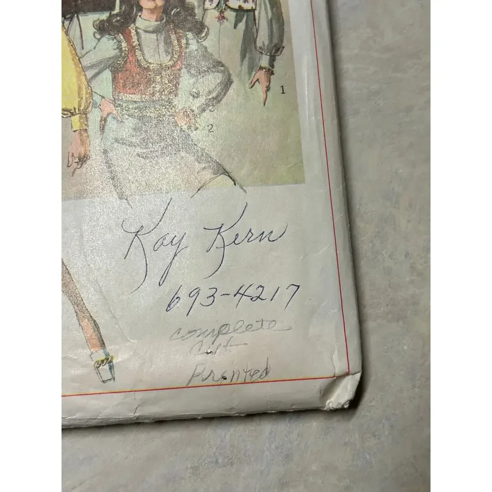 Vintage 60's Simplicity Pattern #8078‎ Misses A-Line Dress with Bolero Size 14